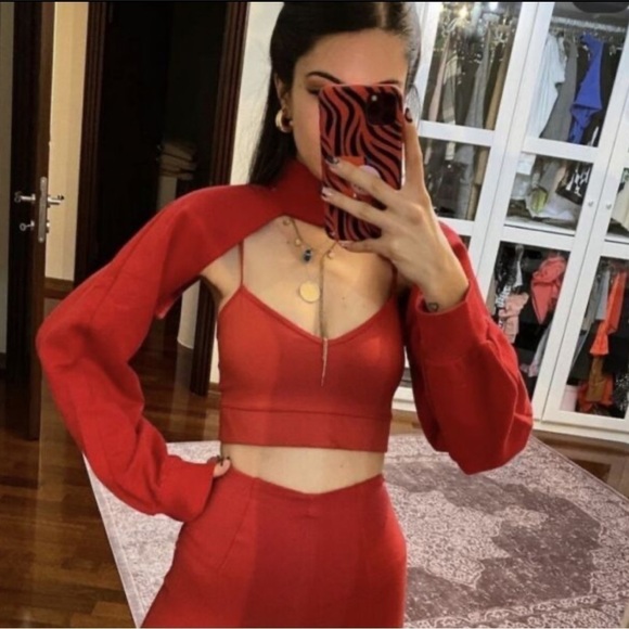 NWT ZARA  Cropped Tank Top - Picture 5 of 6